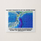 Puzzle Tsunami Porto Rico Trench (Plate Tectonics Earth) (Horizontal)