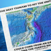 Puzzle Tsunami Porto Rico Trench (Plate Tectonics Earth)