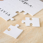 Puzzle Tu aimes grand-mère | Votre photo et votre script  (Côté)