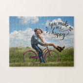 Puzzle Tu me rends heureux (Horizontal)