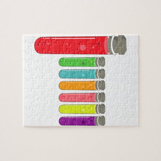 Puzzle tubes à essai (Horizontal)
