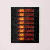 Puzzle Tubes Nixie personnalisés (Vertical)