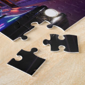 Puzzle Tucumcari, Nouveau Mexique, Etats-Unis. Itinéraire (Côté)