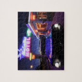 Puzzle Tucumcari, Nouveau Mexique, Etats-Unis. Itinéraire (Vertical)