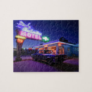 Puzzle Tucumcari, Nouveau-Mexique, États-Unis. Route 66 2