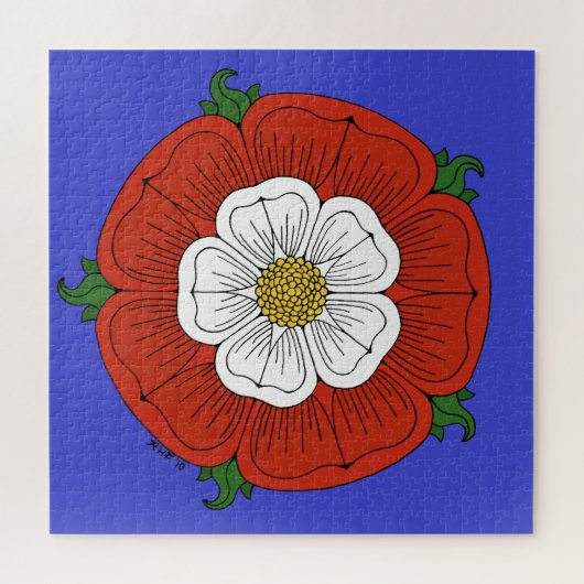Puzzle Tudor Rose (Horizontal)