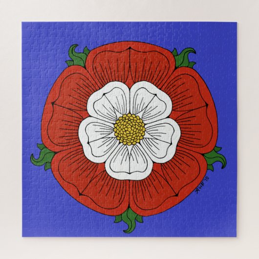 Puzzle Tudor Rose (Vertical)