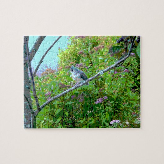 Puzzle Tufé souris de tireur oiseau bébé (Horizontal)
