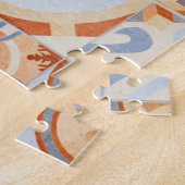 Puzzle Tuiles de ciment hydraulique : tendance mosaïque. (Côté)