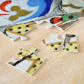 Puzzle Tuiles de mosaïque de Guell du parc de Gaudi (Côté)