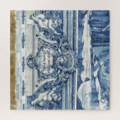Puzzle Tuiles murales portugaises bleues et blanches avec (Horizontal)