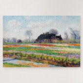 Puzzle Tulip Fields dans les Pays-Bas, Monet (Horizontal)