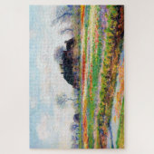 Puzzle Tulip Fields dans les Pays-Bas, Monet (Vertical)