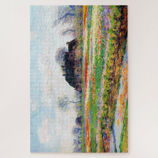 Puzzle Tulip Fields dans les Pays-Bas, Monet (Vertical)