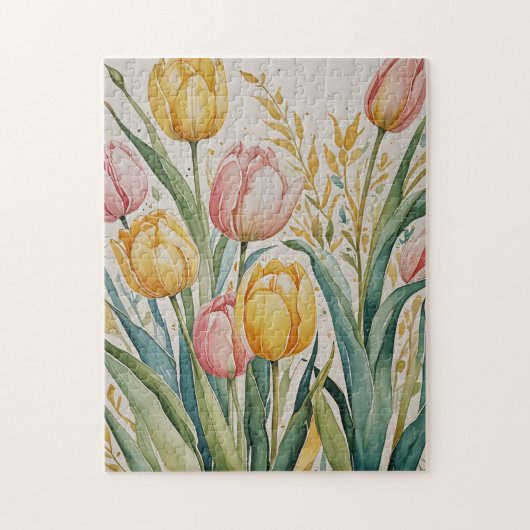 Puzzle Tulip Reverie (Vertical)