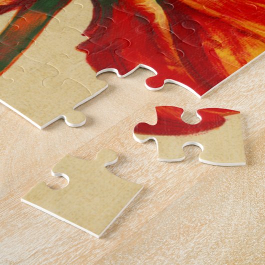 Puzzle Tulipe de perroquet II (Côté)