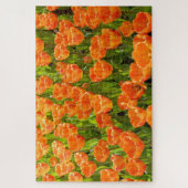 Puzzle tulipe hybride de Darwin, tulipa "Oxford's Elite". (Vertical)
