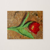 Puzzle Tulipe jaune et rouge (Horizontal)