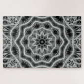 puzzle tulipe noir et blanc (Horizontal)