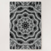 puzzle tulipe noir et blanc (Vertical)