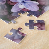 Puzzle tulipe rouge jaune (Côté)