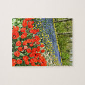 Puzzle Tulipes dans les bois (Horizontal)