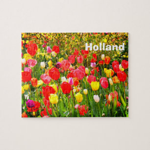 Puzzle Tulipes en Hollande