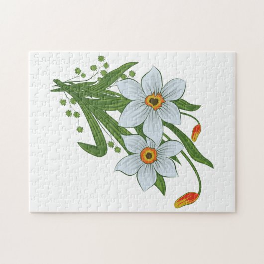 Puzzle Tulipes et jonquilles Fleurs (Horizontal)