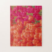 Puzzle Tulipes orange et rose (Vertical)