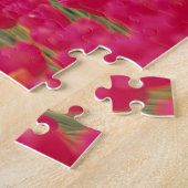 Puzzle Tulipes orange et rose (Côté)