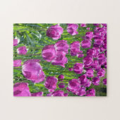 Puzzle Tulipes pourpres (Horizontal)