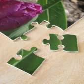 Puzzle Tulipes pourpres (Côté)