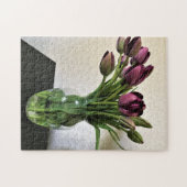 Puzzle Tulipes Reine de Nuit (Horizontal)
