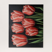 Puzzle Tulipes rouges (Vertical)