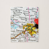 Puzzle Tulsa, l'Oklahoma (Vertical)