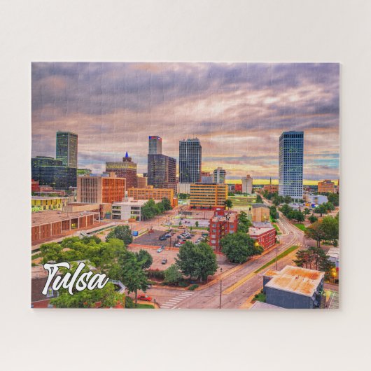 Puzzle Tulsa, Oklahoma, États-Unis (Horizontal)