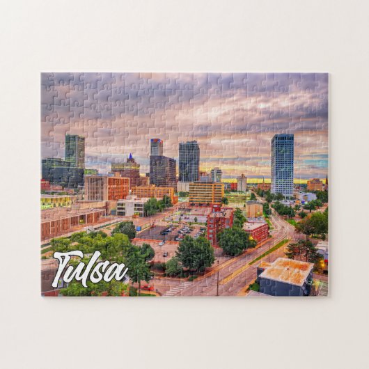 Puzzle Tulsa, Oklahoma, États-Unis (Horizontal)
