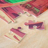 Puzzle Tulum Yucatán Mexico Watercolor Sunset 1950 (Côté)