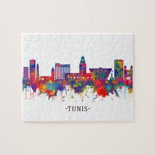 Puzzle Tunis Tunisie (Horizontal)
