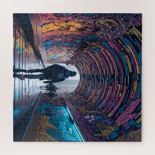 Puzzle Tunnel De Graffiti (Horizontal)