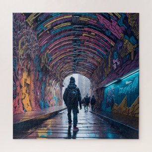 Puzzle Tunnel De Graffiti