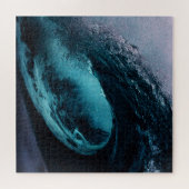 Puzzle Tunnel de vague océanique parfait (Horizontal)