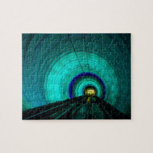 Puzzle Tunnel ferroviaire bleu, Singapour