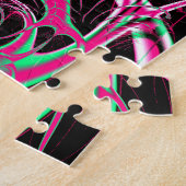 Puzzle Tunnel Rollercoaster psychédélique Fractal (Côté)