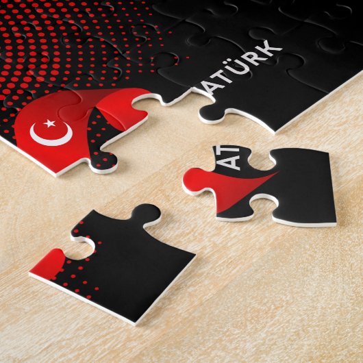 Puzzle Turkey flag (Côté)