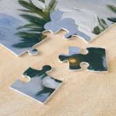 Puzzle Turkish Angora Cat Christmas Red Truck Holiday (Côté)