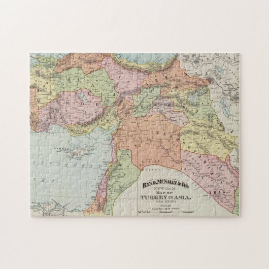 Puzzle Turquie en Asie 6 (Horizontal)