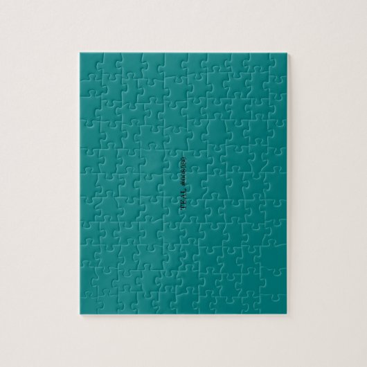 Puzzle turquoise (Vertical)