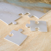 Puzzle Turquoise Marbre Perle Or Tourbillon (Côté)