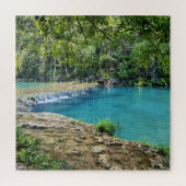 Puzzle Turquoise Stillness, Semuc Champey (Vertical)